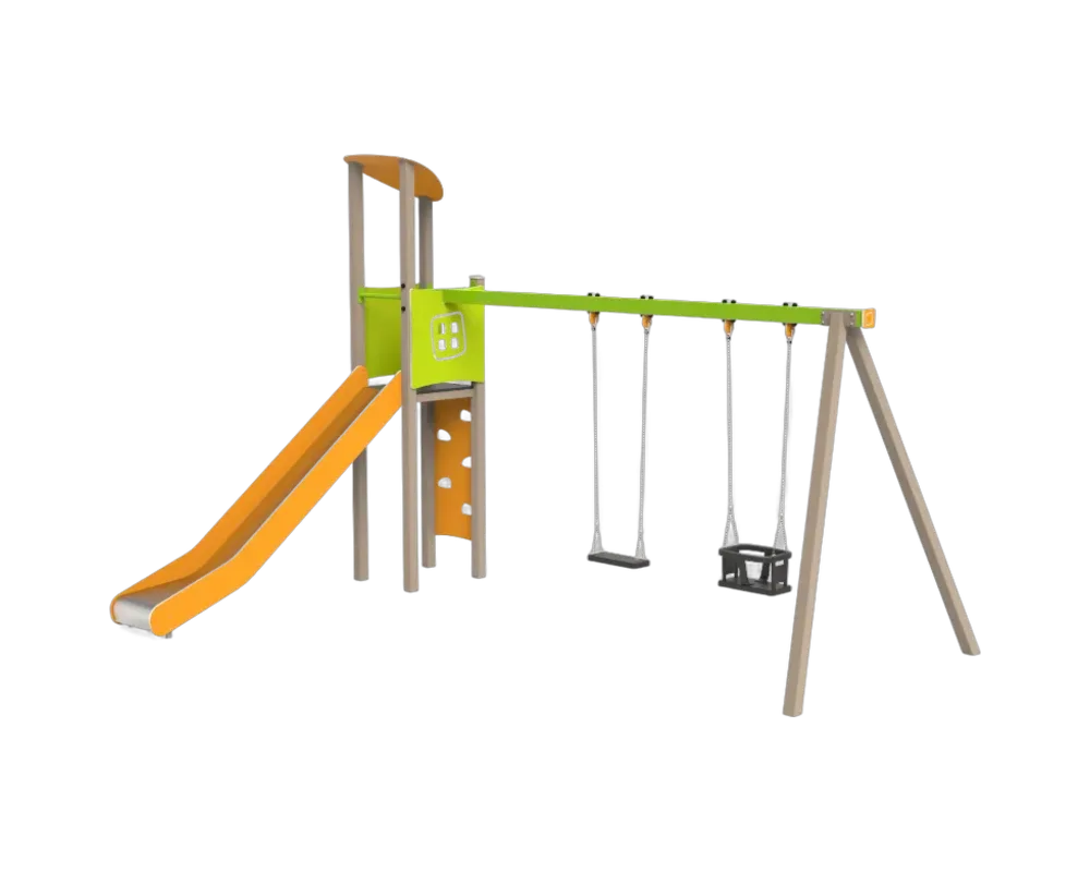 View full screen Tower with swing "Eco" 1