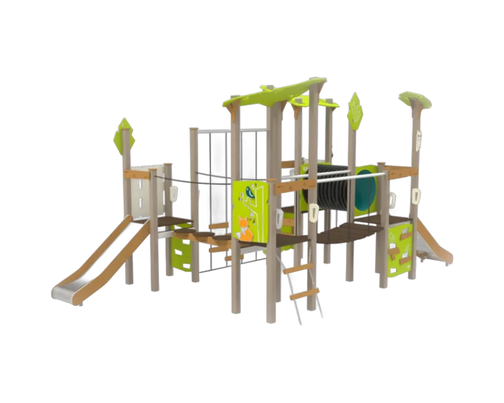 Forest play complex