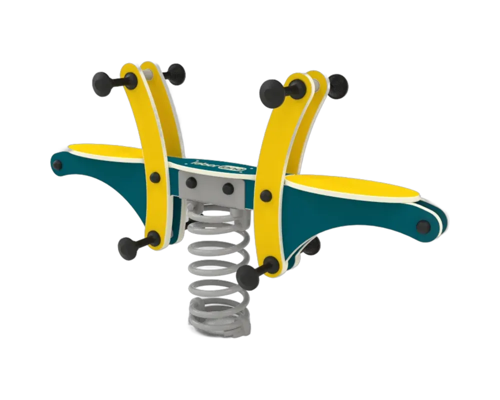 View full screen Two-seat spring rider