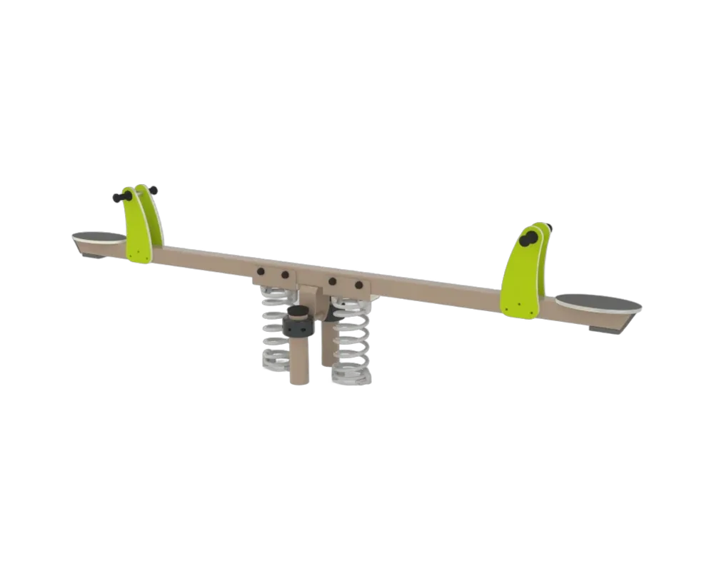 Spring seesaw