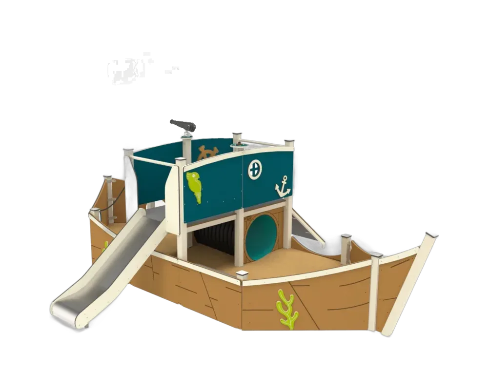View full screen Play ship for kindergartens