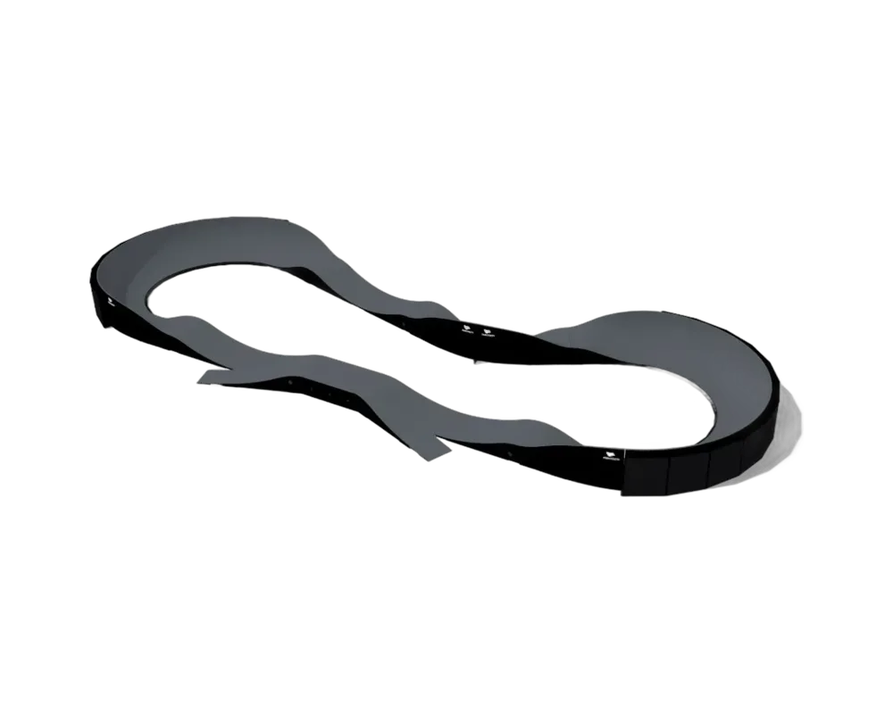 View full screen Pump track "Bowtie"
