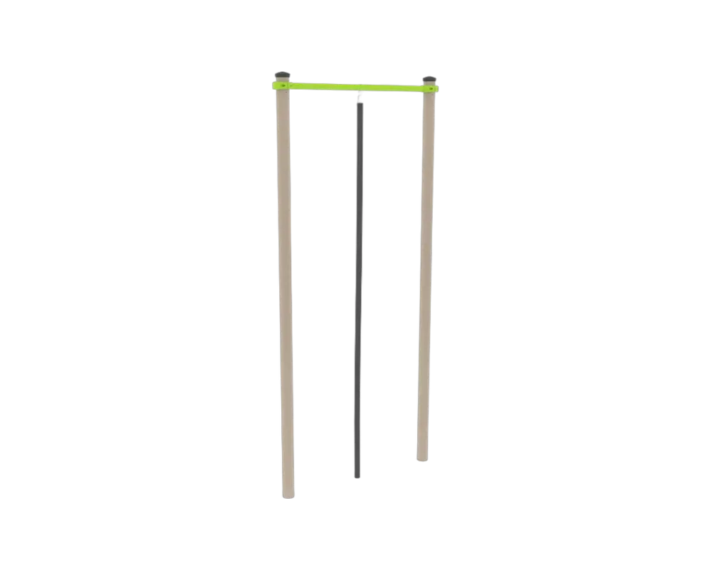 Climbing rope stand