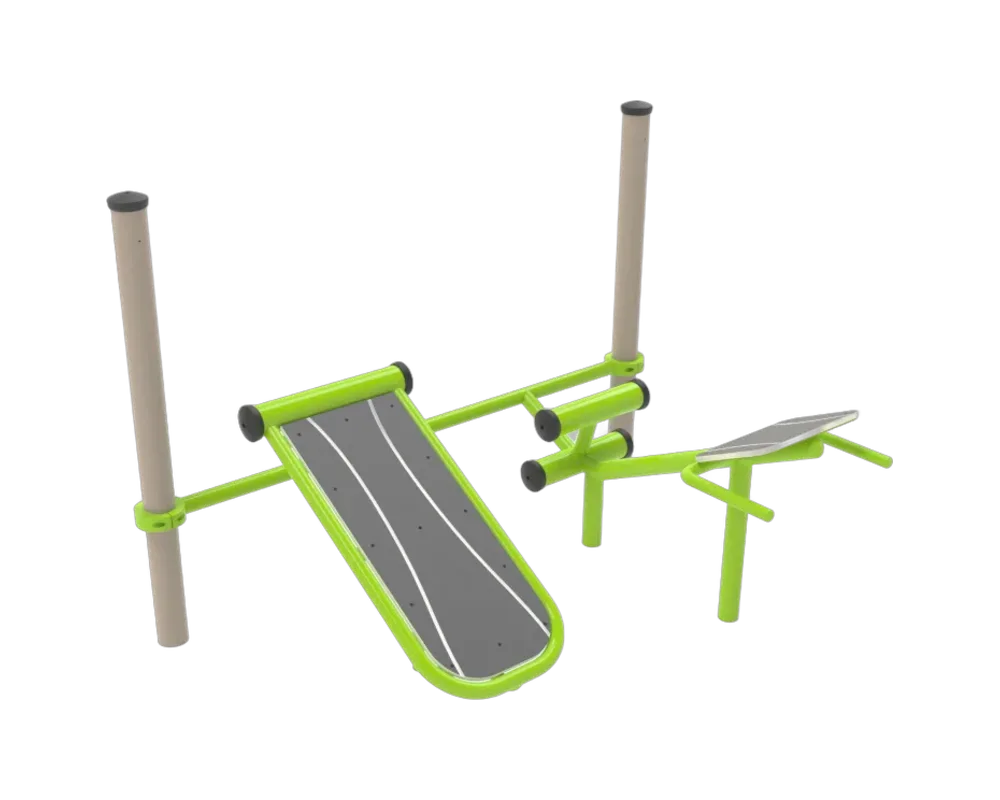 Hyperextension and decline bench 2