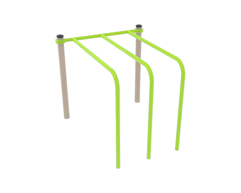Three-element parallel bars