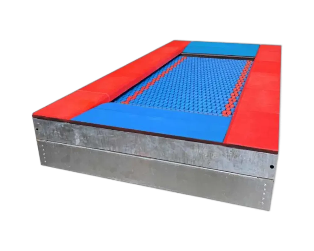 View full screen Accessible rectangular trampoline "R"