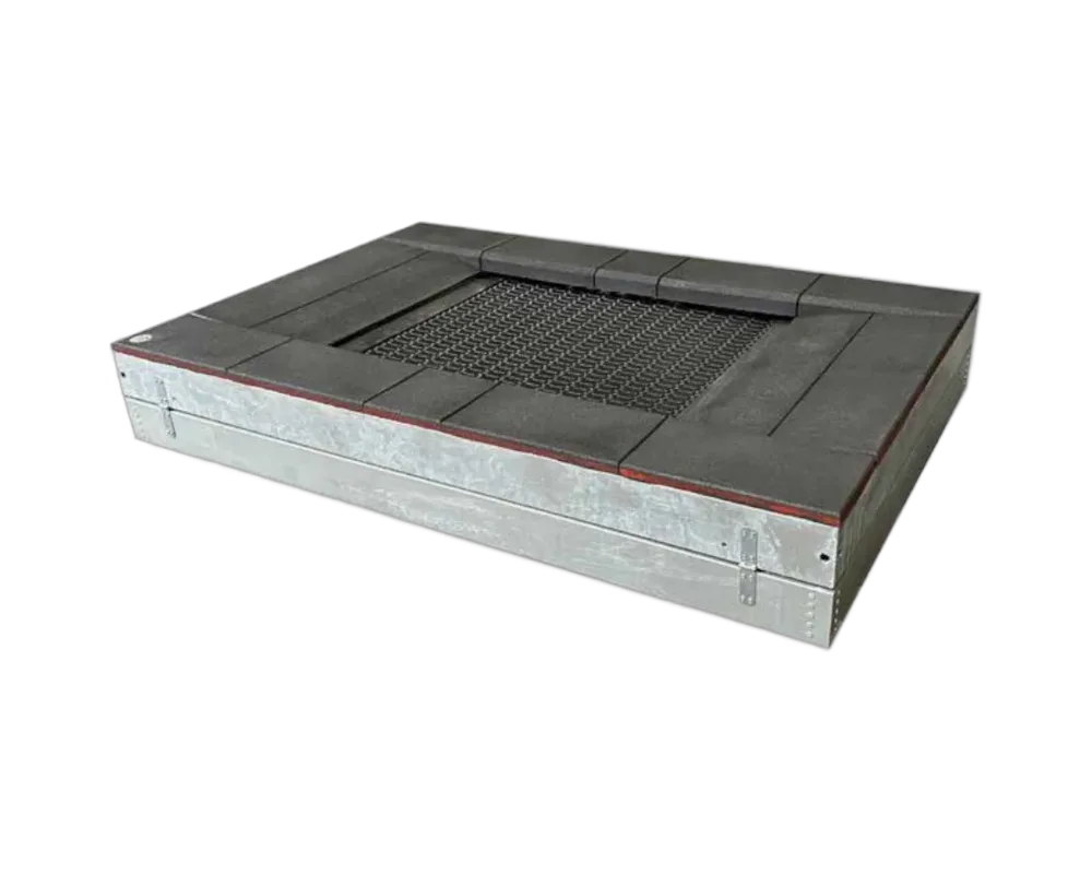 View full screen Accessible rectangular trampoline "RS"