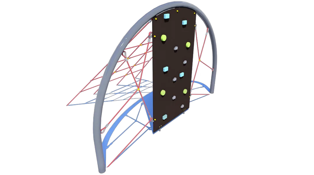 View full screen Children's rope climbing complex