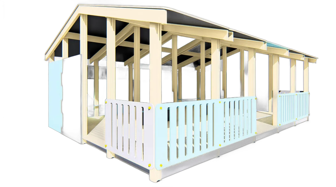 Cabin shelter "Camp-1"