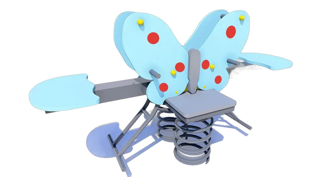 View full screen Two-seat spring rider "Butterfly"