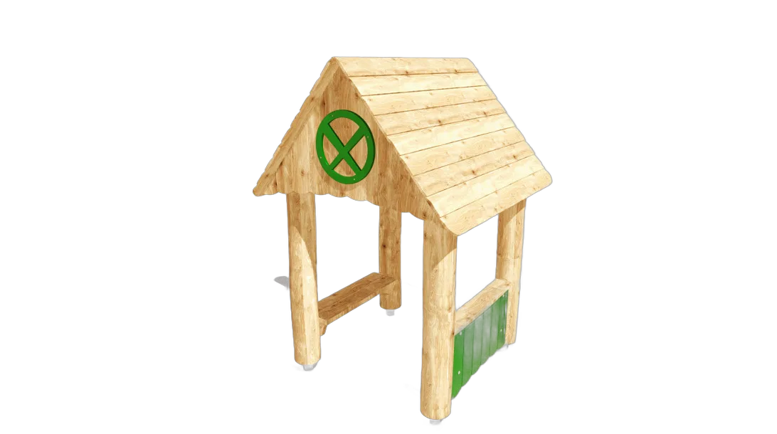 Skatīt pilnekrānā Rotaļu mājiņa „Eco”
