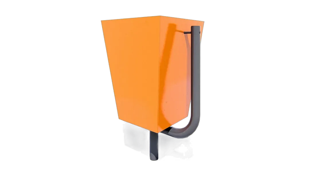 View full screen Metal litter bin