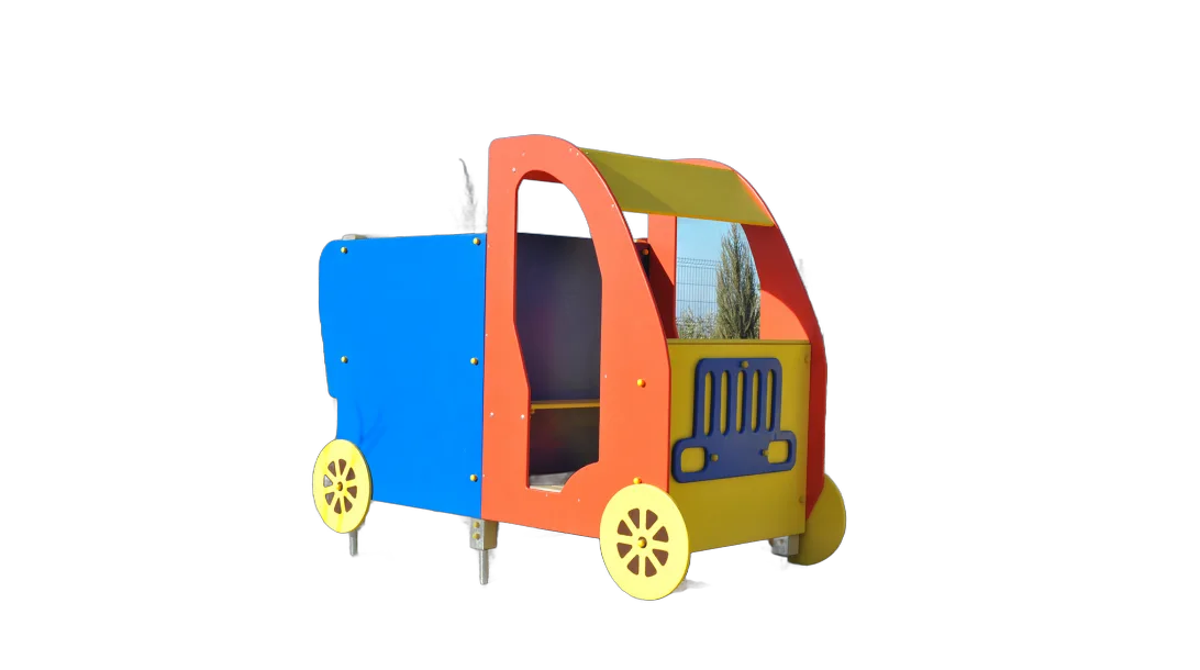 View full screen Children's play equipment "Car with slide"