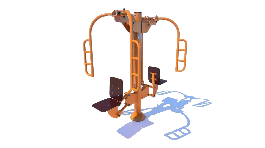 Double butterfly machine