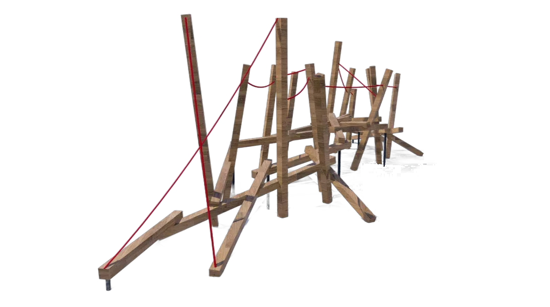 View full screen Children's play structure "Eco"