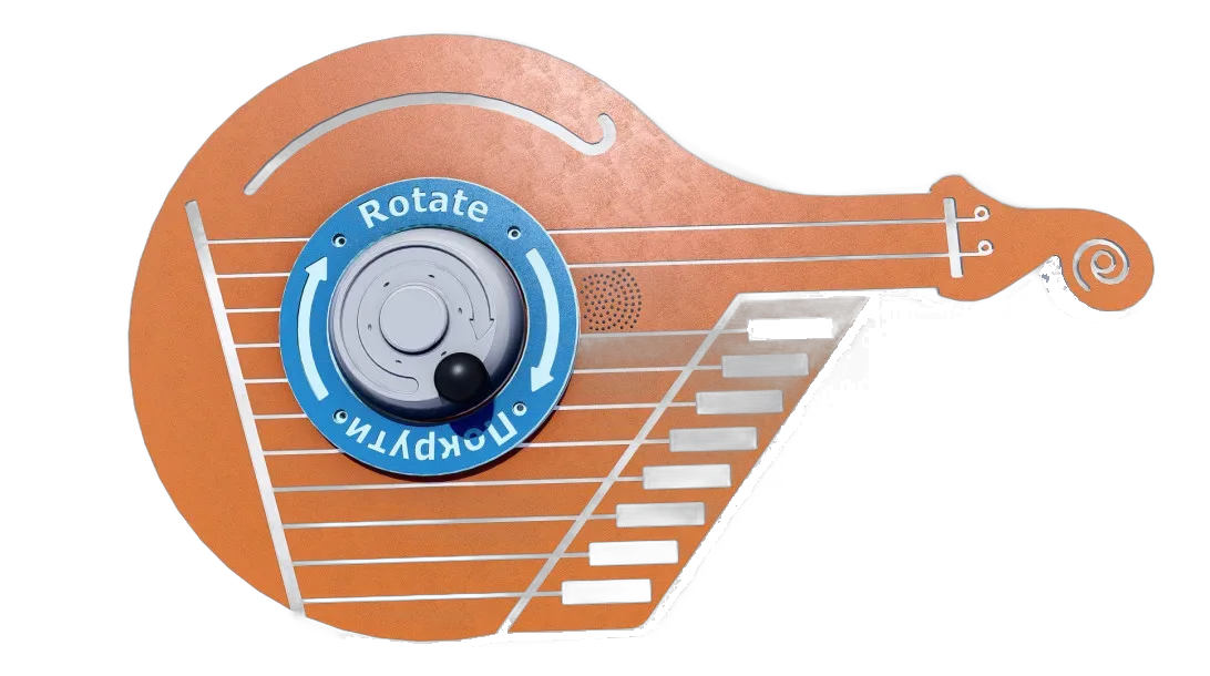 View full screen Rotogen musical panel "Kobza" (HDPE, without post)