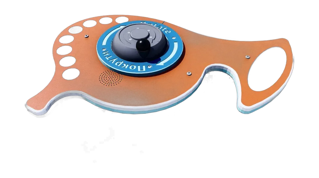 Rotogen musical panel "French horn" (HDPE, without post)
