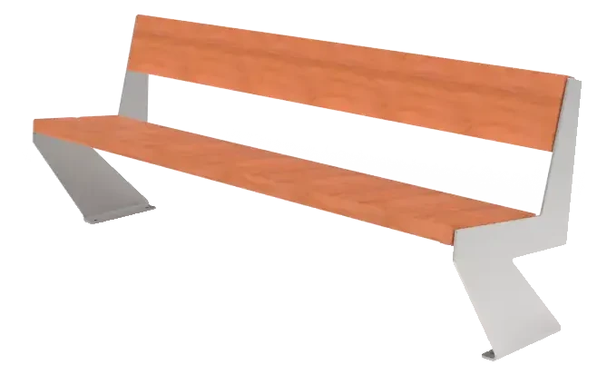 Street furniture bench